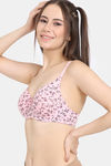 Rosaline Padded Wired 3/4th Coverage T-Shirt Bra - Orchid Pink — thumbnail 3